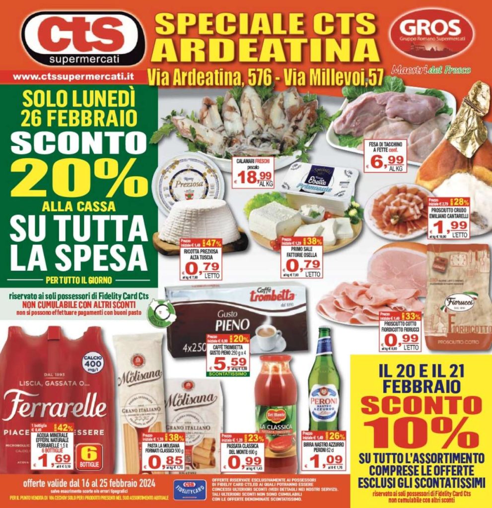 Offerte e volantini - CTS Supermercati